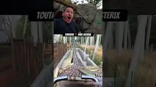 My reaction to Toutatis at @ParcAsterixTV is REAL. It&rsquo;s extreme! #toutatis #rollercoaster #pov