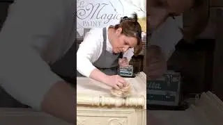 Как сделать эффект старины с помощью разных техник #short #рестайлинг #chalkpaint #painting #diy