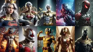 Unleashing Creative AI: Marvel & DC Superheroes Like Never Before!