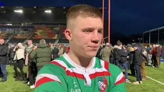 Post-match chat: Tigers Academy captain, Sam Eveleigh