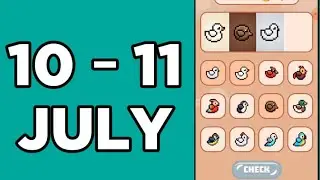 Bird Daily Combo Today | 10 - 11 July| Bird Ton Комбо