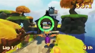 Spyro 3 Biplane race