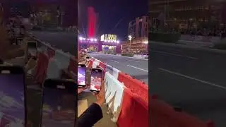 Lusail boulevard in Celebration of Live Formula1 car show😍🥰#formula1 #lusail #qatar