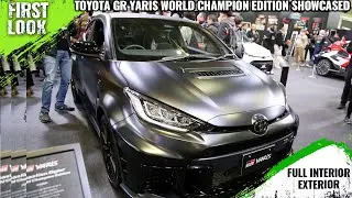 Toyota GR Yaris S&eacute;bastien Ogier 9x World Champion Edition Showcased @ Tokyo Auto Salon 2026