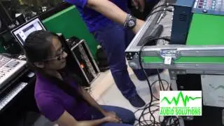 Audio Mixing & Audio System Patching at Audio Solutions Philippines (2014 Batch 10)