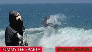 NEW TOMMY LEE SPARTA -SPARTA SEASON OFFICIAL SURFING VIDEO SOUTH SWELL CALIFORNIA #tommyleesparta