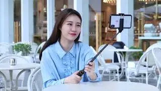 Baseus Bluetooth Selfie Stick Portable Handheld Smartphone Camera Tripod with Wireless Remote