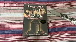 34th Birthday: Urban Legends: Final Cut (2000) DVD Unboxing 1/19/26