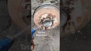 Tata Ace Rear drum Remove | #shorts