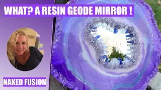 (88) Зеркало из аметистовой смолы - голое слияние