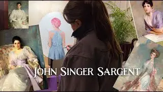 Painting in the Style of Sargent: Brushwork That Changed Art | In the Studio with Jan