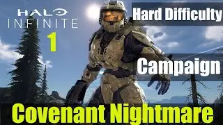 HALO INFINITE Hard Difficulty Gameplay - Part 1 Campaign