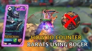 WATCH THIS HOW TO COUNTER BARATS USING ROGER | WATCH UNTIL THE END | MLBB