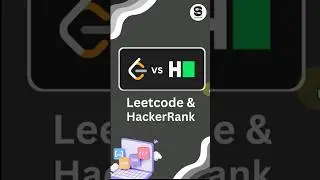 Leetcode Vs HackerRank  Guide in 60 sec | #leetcode  #hackerrank #datastructureandalgorithms