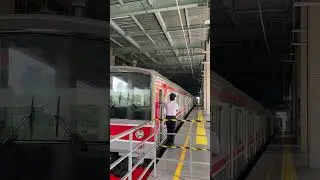 KRL Driver Pointing and Calling JR 205 #train #trainvideo #station