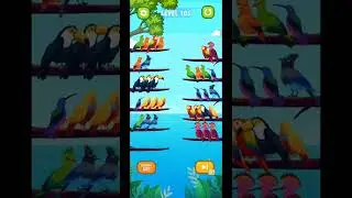 Bird Sort Puzzle Level 105 Gameplay Android IOS