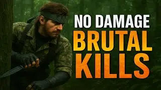 Metal Gear Solid: Snake Eater Gameplay Part 2 🔥 | No Damage Stealth Run & Brutal Kills (4K UHD)