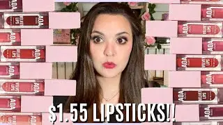AOA Studio Paw Paw Velvet Lips Cream Lipstck 👄 Shop Miss A 🛍  Drugstore 💄 Swatches + Wear Test!