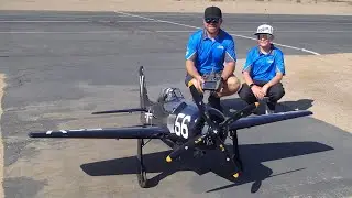 GIANT SCALE F8F BEARCAT: ABSOLUTE PERFECTION! SCALE MASTERS 2024