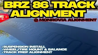 BRZ 86 Track Alignment at Monrovia Alignment