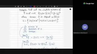 Maths 2 | Higher order derivatives and Hessian matrix (W11)