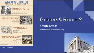 English Group History Lesson 3 | Greece&Rome 2 - Greek City-states | Education for Nepal