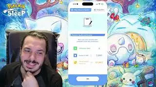 Pok&eacute;mon Sleep Night 890: Подарок в виде заполненной записи в Покедексе.
