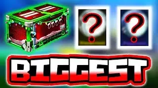 BIGGEST 100 SECRET SANTA CRATE OPENING!! ( Rocket League Frosty Fest Event )