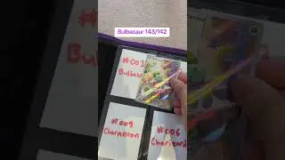 Day 2 Of Completing My Gen 1 Pokedex Binder #pokemonbinder #pokemon #pokemontcg #pokemoncards