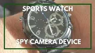 Sports Watch Spy Camera Recorder - Tutorial
