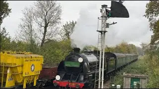 Urie S15 Class - 506 powers up Medstead Bank
