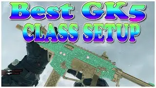 BEST GK5 CLASS SETUP ON BO4