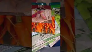 Seed haul and new seed storage&hellip;(I ran out of room for seeds😂)