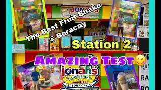 Jonah&rsquo;s Fruit Shake @ Boracay / The best Fruit Shake in Boracay🐠