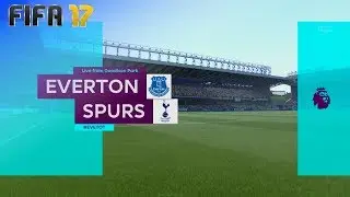FIFA 17 - Everton vs. Tottenham Hotspur @ Goodison Park ('17/'18)