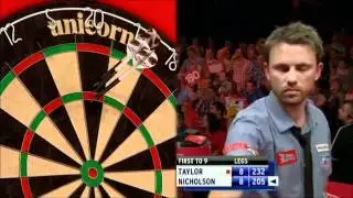 UK Open 2011 - Taylor vs Nicholson Final Leg