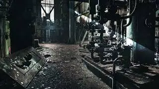 Warehouse | Background Ambience - Machines and white noise | 1 Hour