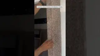 Granite door frame installation ideas #granite #doors #frame #home #shortsfeed #short