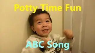 Potty Time Fun - ABC Song - Toddler singing ABC song