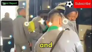 24  super eagles players heading off to the cairo international stadium for training #football#viral