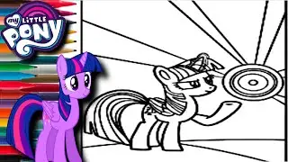Superior Twilight Sparkle Pony | #episode403 | My little pony cartoon | Colouring craft 🌈