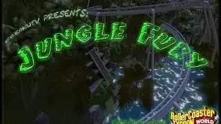 Rollercoaster Tycoon World JUNGLE FURY TRAILER FOR ALIENWARE