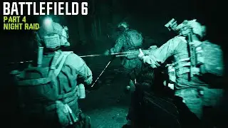 Battlefield 6 &mdash; Часть 4: Геймплей Night Raid | RTX 3060 &mdash; Без комментариев