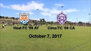 Heat FC '09 AY vs Cima FC '09 CA