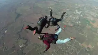 GoPro HD skydiving footage test at Lodi Parachute Center