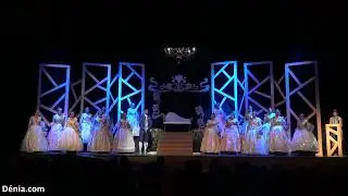 Fallas Dénia 2018: Presentación falla Baix la Mar (María Giner)