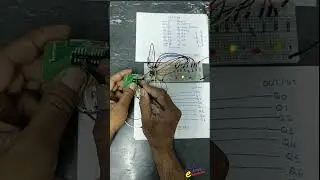 #CD4724B 8-битный адресуемый защелкиватель: объяснение принципа работы и тестирования CMOS-микрос...
