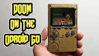 DOOM On The Odroid Go GameBoy Clone