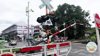 ที่กั้นรถไฟ EP3 Railway Crossing in Thailand