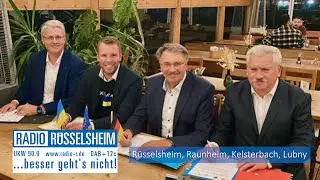 St&auml;dtepartnerschaft Raunheim, R&uuml;sselsheim, Kelsterbach und Lubny (Ukraine)